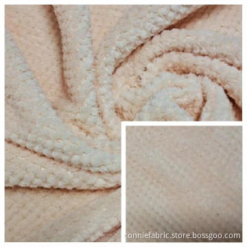 100% Polyester Merbau Flannel Kniited Fabric